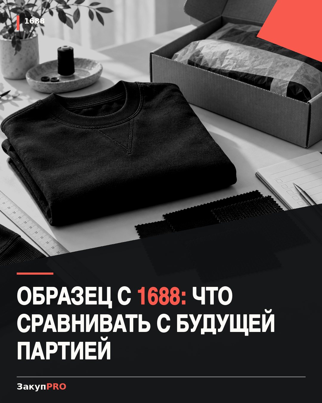 Образец с 1688: что сравнивать с будущей партией
